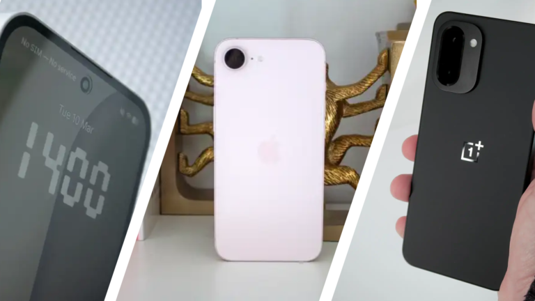 A selection of the best mid-range phones in the UK, including the Samsung Galaxy S25 FE, Google Pixel 9a, and Nothing Phone (4a), with a focus on their unique design and features.