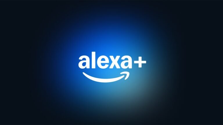 Alexa+ web interface on laptop screen