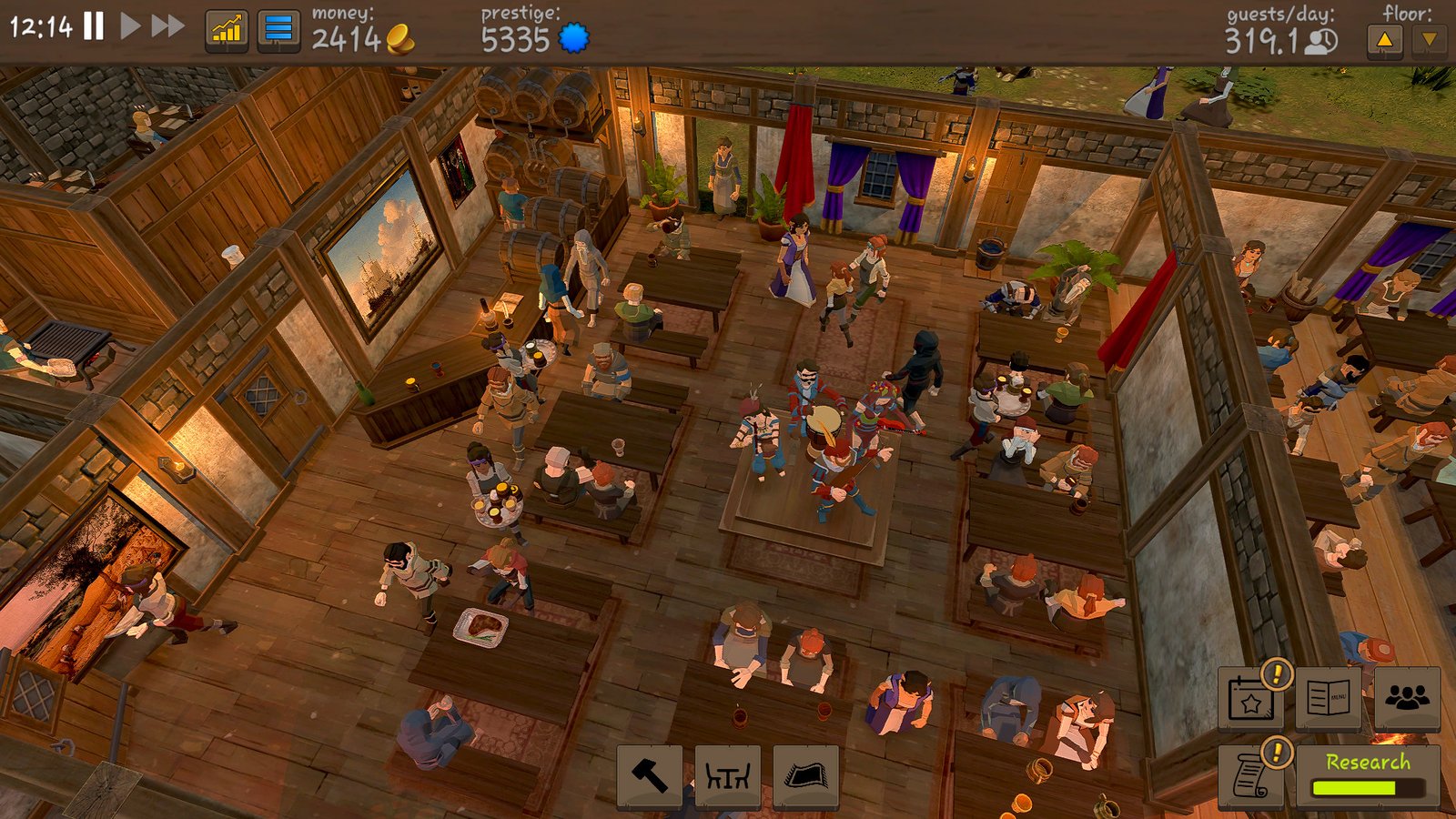 Tavern Master game screenshot with discount offer