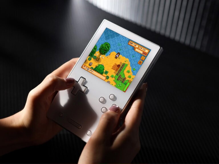 The Ayaneo Pocket Vert handheld console, featuring a high-quality display and ergonomic design, perfect for gaming on-the-go, with the primary keyword Ayaneo Pocket Vert used naturally in this descriptive alternative text.