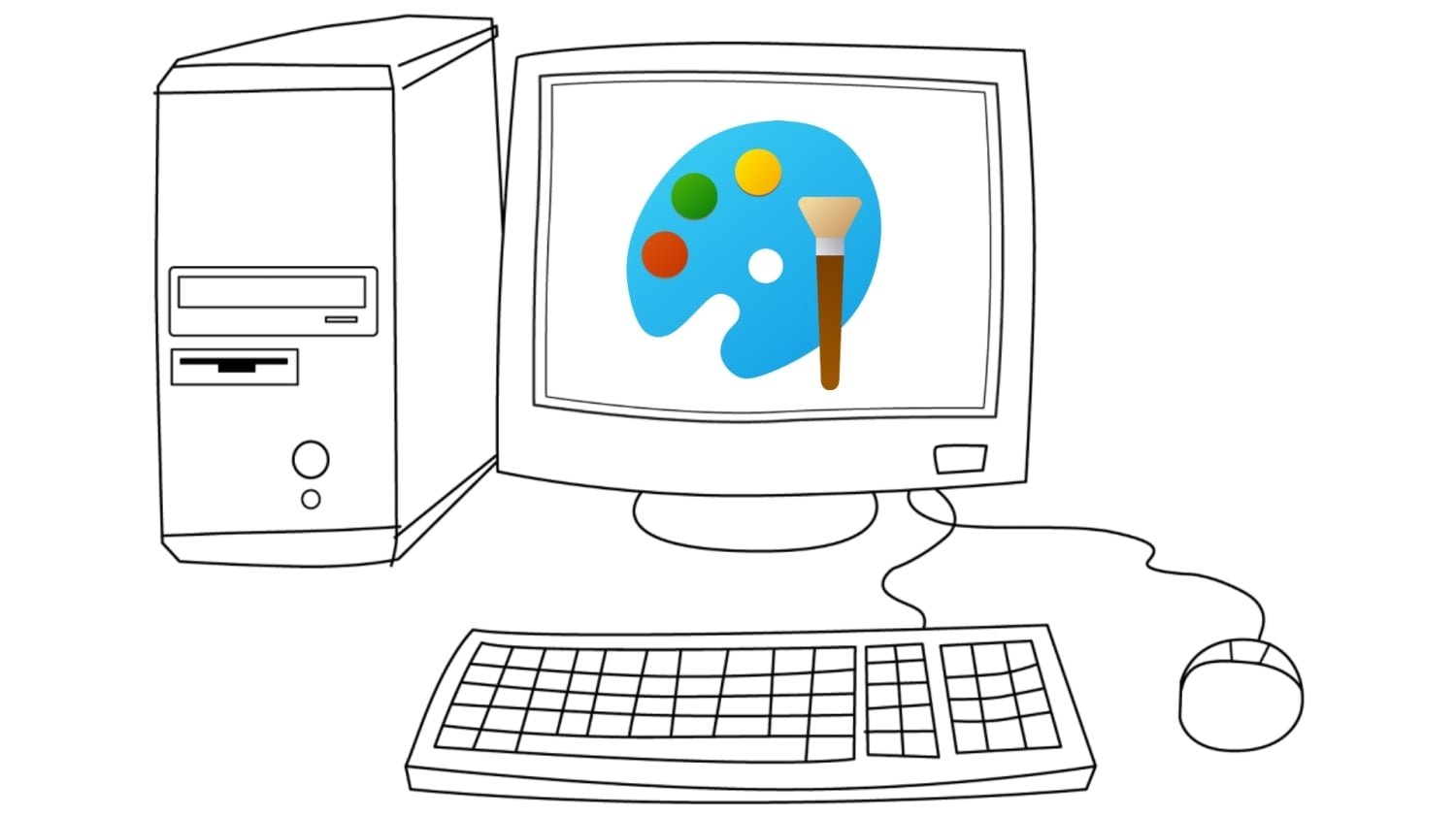 A custom Coloring Book page created using Microsoft Paint's AI feature, featuring a colourful and intricate design, showcasing the power of AI in enhancing creativity and colouring skills, with a primary focus on Microsoft Paint's latest AI feature for custom Coloring Book pages.