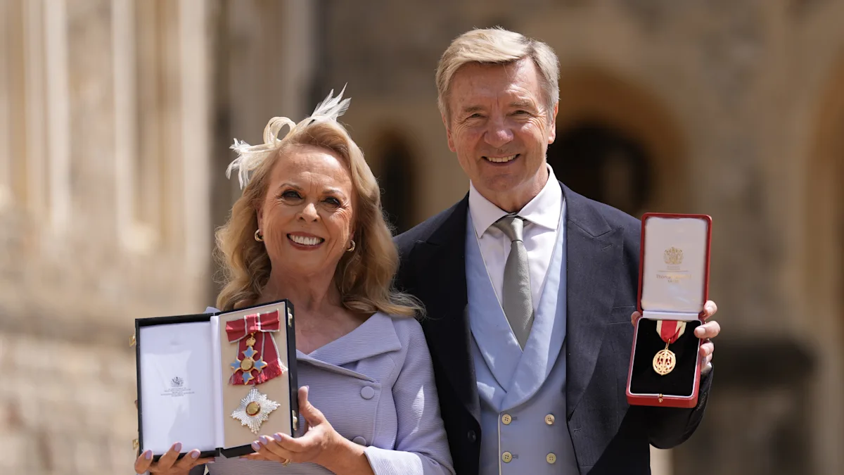 Torvill and Dean, the British ice skating duo, receive royal honours upon their retirement, a celebration of their remarkable career and lasting legacy in the world of figure skating