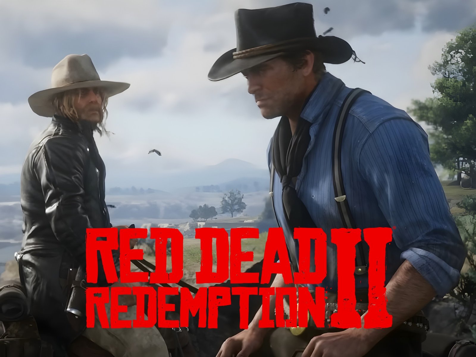 Red Dead Redemption 2 gameplay on PS5, with a horse riding through a beautiful, colourful landscape, showcasing the game's stunning visuals and attention to detail, with the primary keyword Red Dead Redemption 2 used naturally in the description.