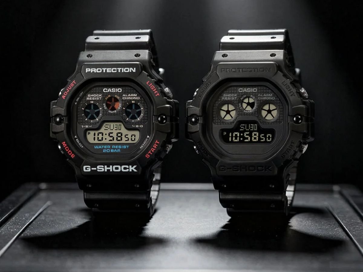 The new Casio G-Shock DW-5900 watches, featuring a sleek design and advanced features, including support for world time, daily alarms, and a stopwatch, making them a perfect accessory for individuals who lead an active lifestyle, with a focus on the primary keyword Casio G-Shock DW-5900 watches