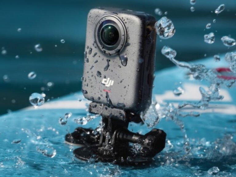 The DJI Osmo 360 II action camera boasts an improved battery life, allowing for longer recording sessions and enhanced performance, with its sleek design and advanced features making it ideal for capturing stunning videos and photos