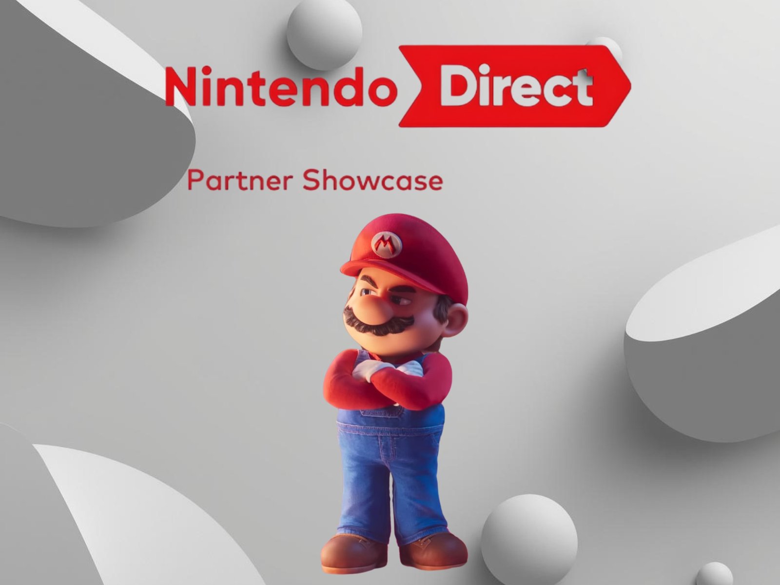 Nintendo Direct Partner Showcase featured image, showcasing a range of games and projects from other publishers, with a focus on the Nintendo Switch console and the latest gaming news