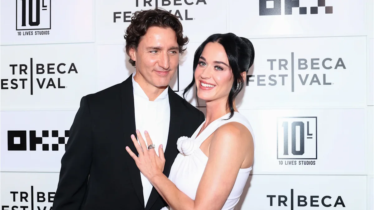 Katy Perry and Justin Trudeau on the red carpet at the Tribeca Film Festival, posing for photos and analysing the latest film releases with their unique sense of style and behaviour