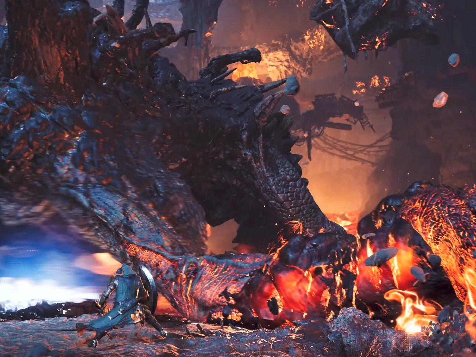 Monster Hunter Wilds gameplay screenshot with improved performance and reduced FPS drops, showcasing the game's vibrant colour and immersive behaviour