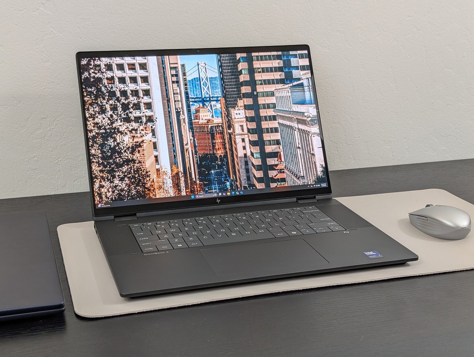 The HP OmniBook X Flip 16 features a stunning 2K OLED display, a powerful Core Ultra 7 256V processor, and a comprehensive range of connectivity options, including Thunderbolt 4 support and a 5-megapixel webcam with IR, all packed into a sleek and durable design, perfect for those seeking a high-performance laptop with a vibrant OLED screen.