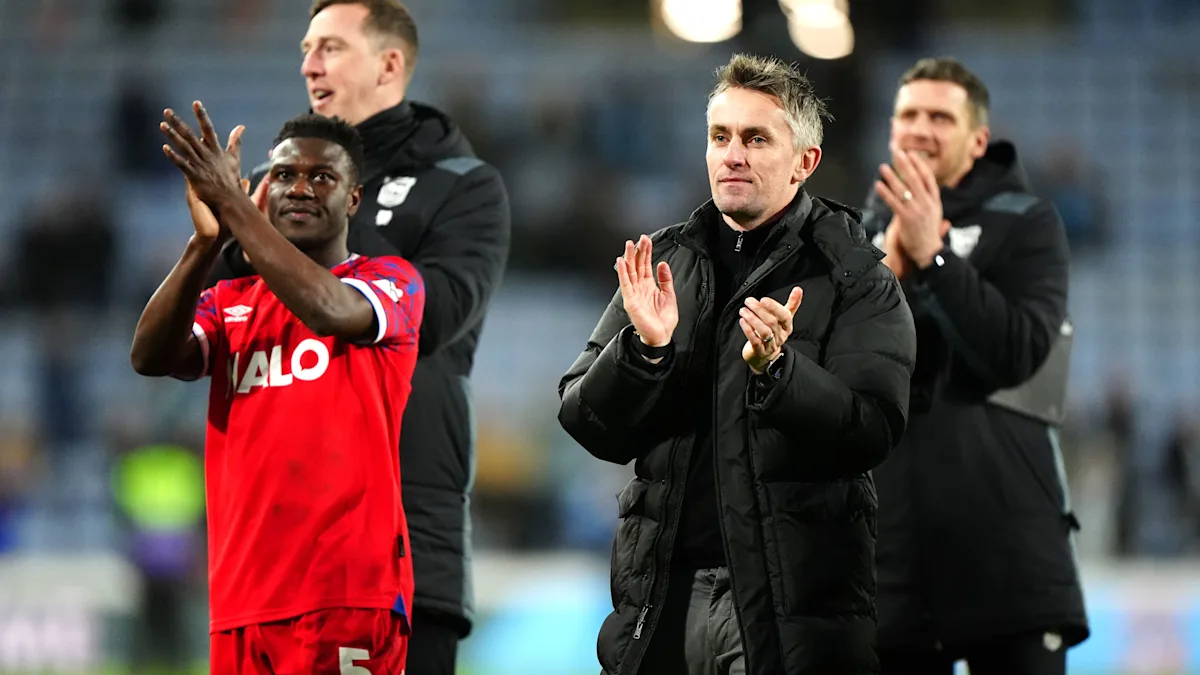 Ipswich football team in action