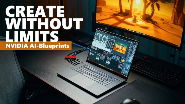 NVIDIA's AI-Blueprints allows users to create stunning custom wallpapers with ease, harnessing the power of generative AI solutions to bring unique visions to life, with a wide range of colours, textures, and patterns to choose from, making it an ideal solution for anyone looking to add a personal touch to their digital space