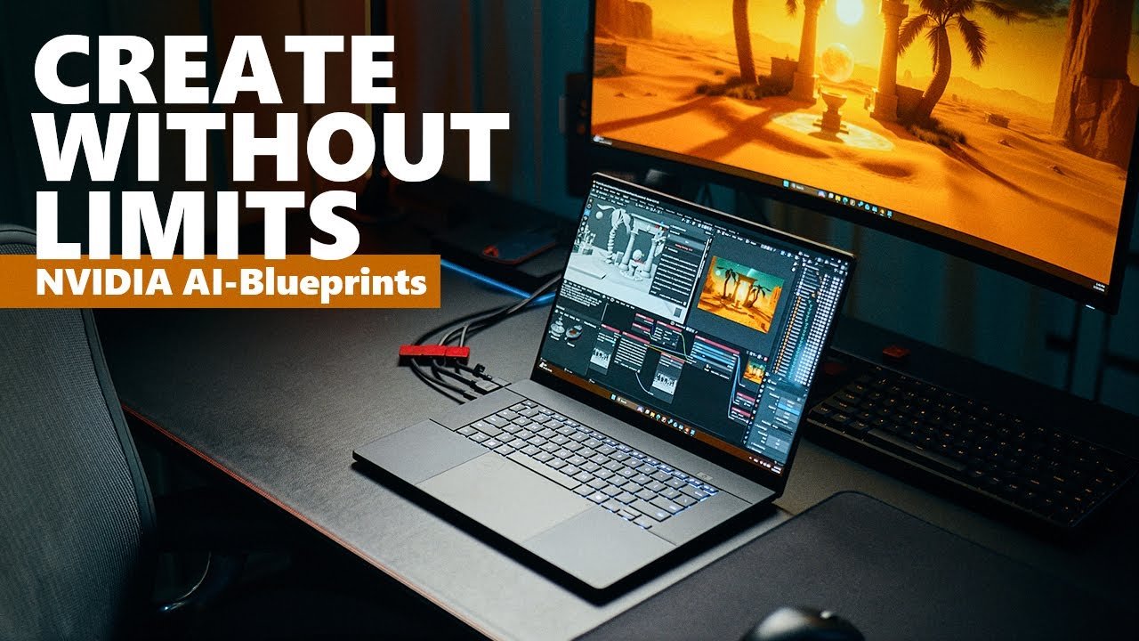 NVIDIA's AI-Blueprints allows users to create stunning custom wallpapers with ease, harnessing the power of generative AI solutions to bring unique visions to life, with a wide range of colours, textures, and patterns to choose from, making it an ideal solution for anyone looking to add a personal touch to their digital space
