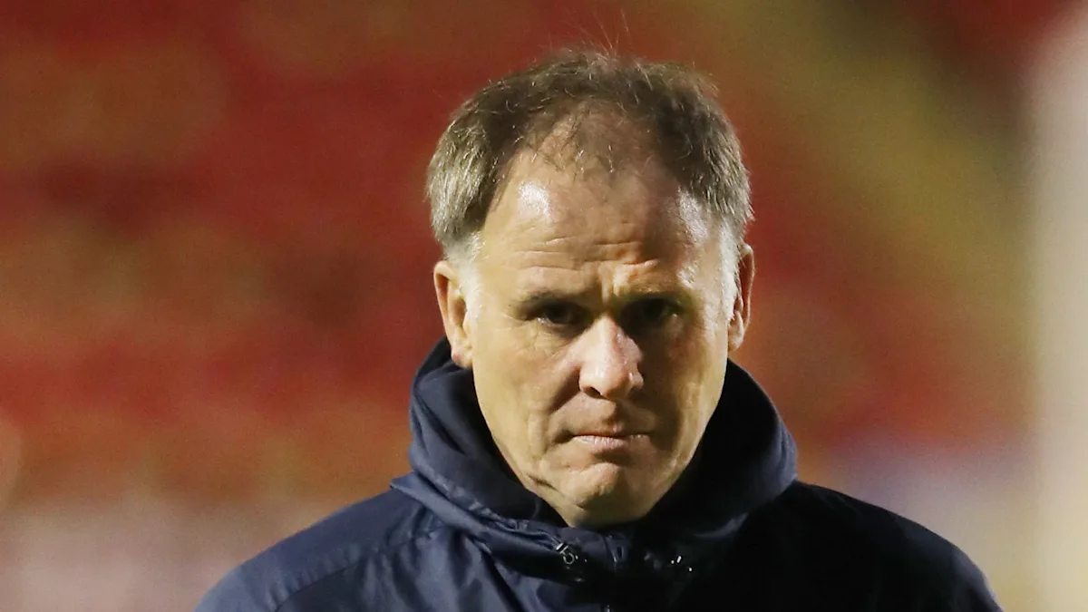 Barrow football club in action