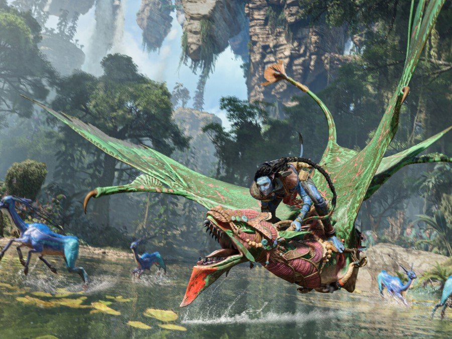 Featured image of Avatar: Frontiers of Pandora gameplay, showcasing the game's stunning open-world environment and immersive gameplay, with the primary keyword Xbox Game Pass