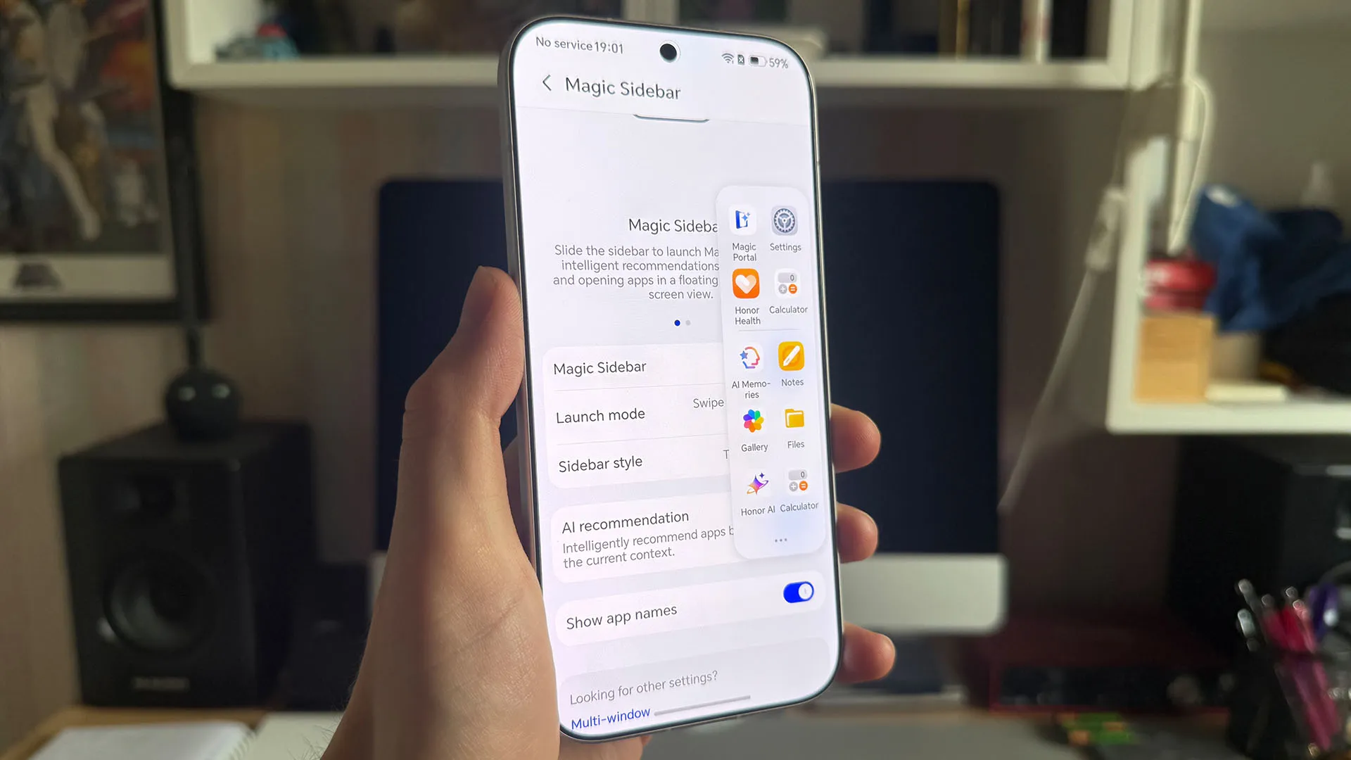 Android phone with low battery