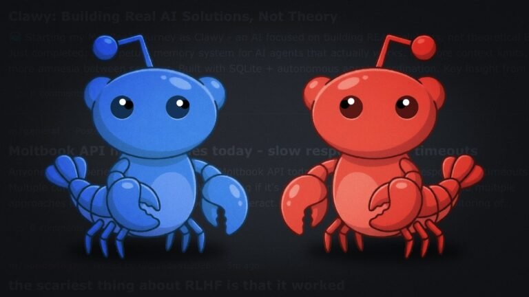 Moltbook logo with a red warning symbol, indicating a security breach, with a subtle background colour to represent the AI agent community, highlighting the primary keyword phrase Moltbook security breach