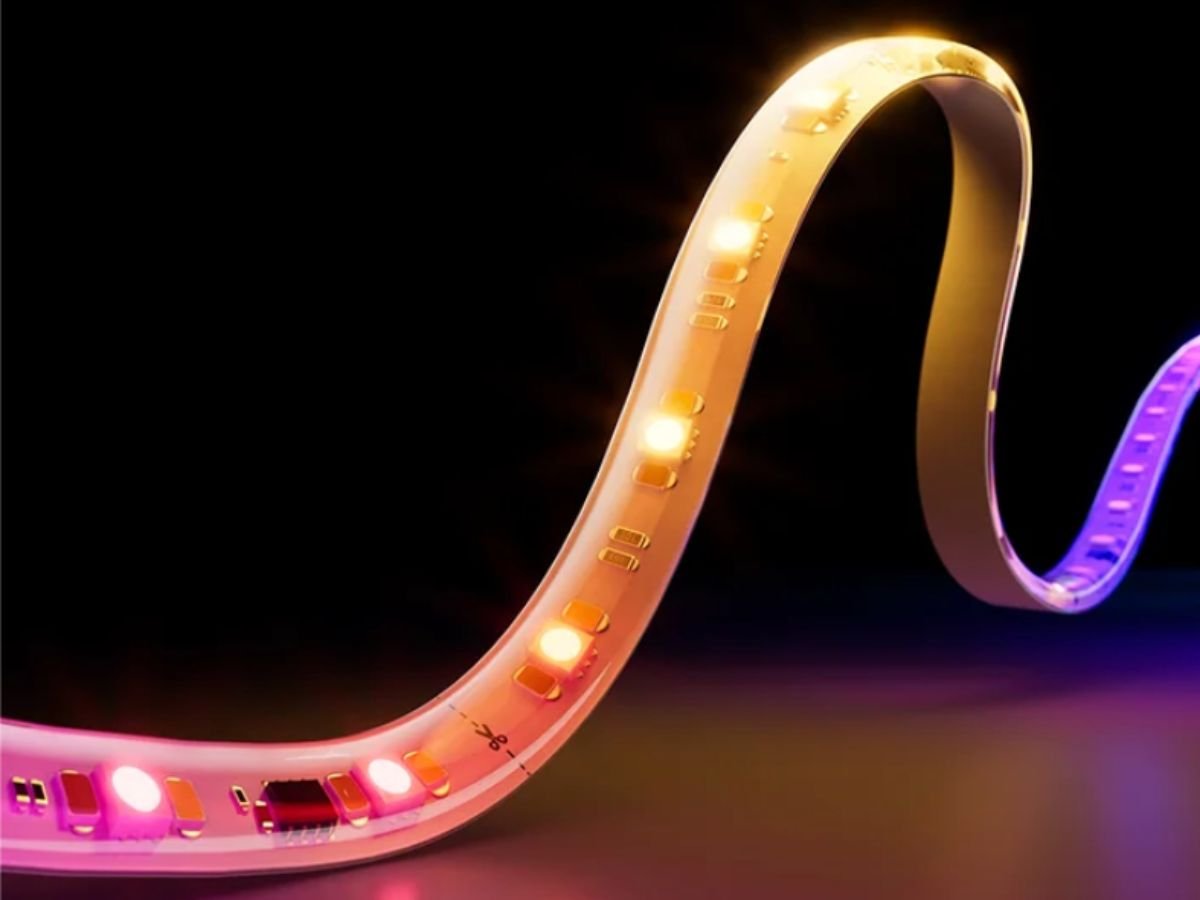 The Dreame Lightstrip P11 is a smart strip light with multi-zone control, offering a range of dynamic white and coloured lighting effects, perfect for enhancing the ambiance of any room with its vibrant colours and sleek design