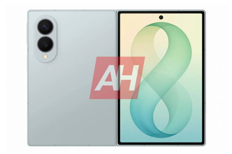 Samsung Galaxy Z Fold 8 in Pistachio green