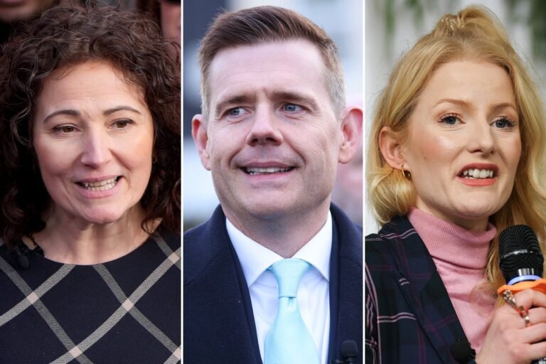 A graph showing the polling trends in Gorton and Denton, with Labour's popularity fluctuating in recent times, highlighting the party's uncertain future in these constituencies