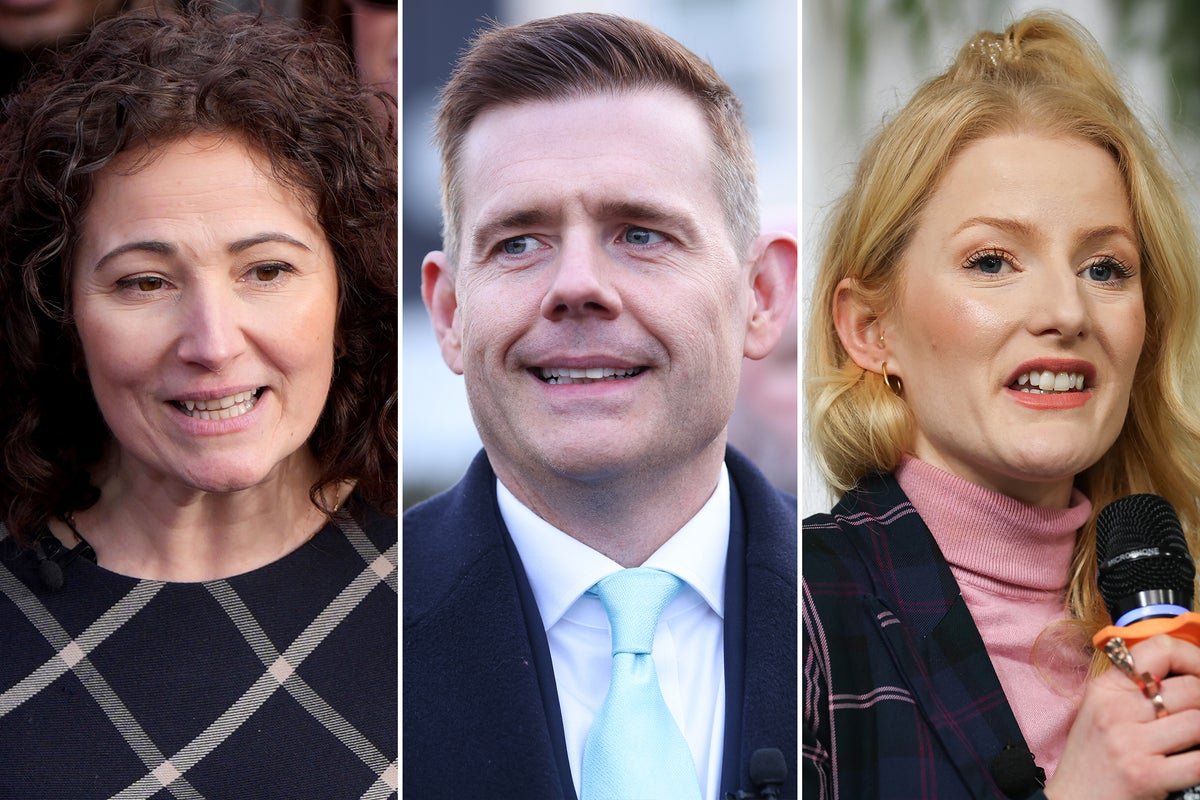 A graph showing the polling trends in Gorton and Denton, with Labour's popularity fluctuating in recent times, highlighting the party's uncertain future in these constituencies