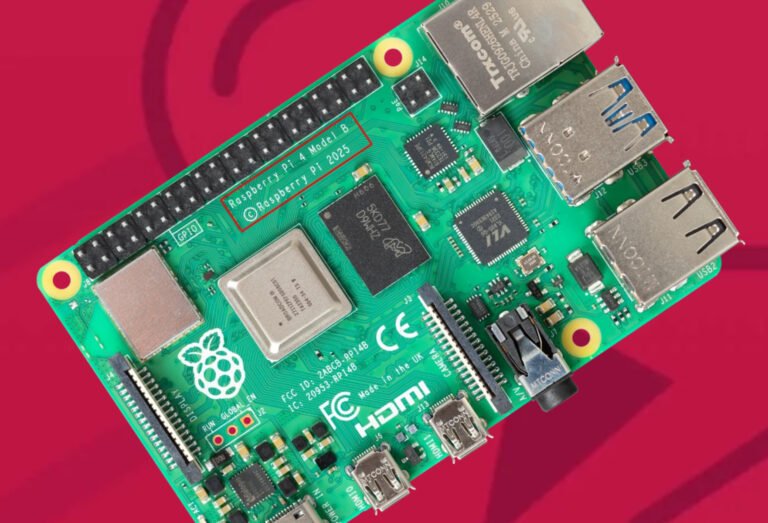 The new Raspberry Pi 4 Model B with improved performance and efficiency, featuring a second RAM module for enhanced capabilities and improved manufacturing efficiencies, perfect for DIY electronics and single-board computer projects.