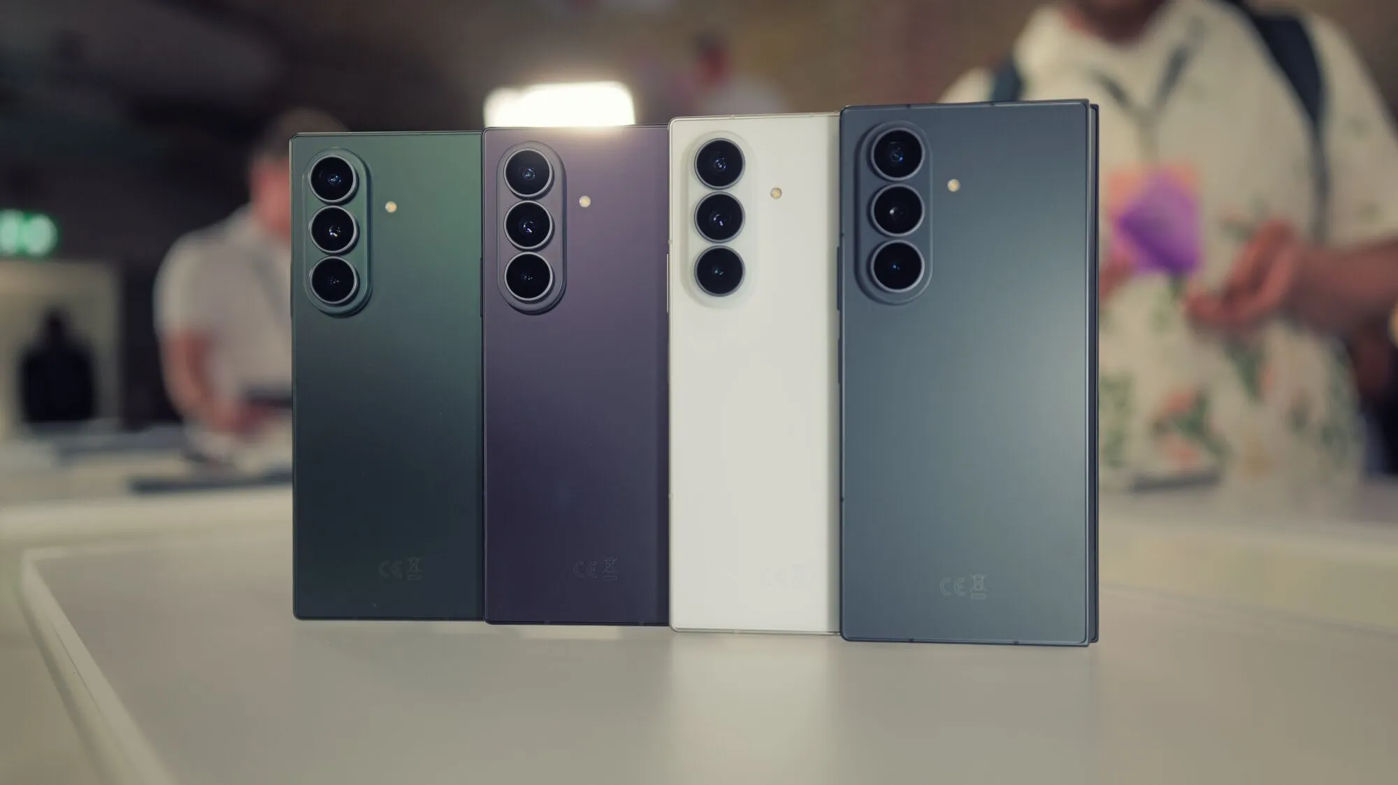 Samsung Galaxy Z Fold 8 Ultra in Violet Shadow colourway