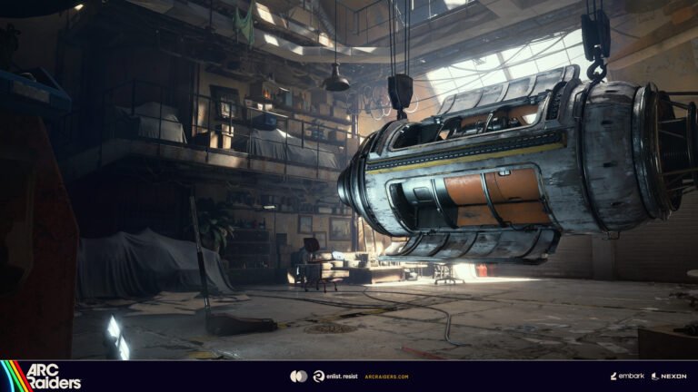 ARC Raiders players preparing for the second Expedition with new catch-up mechanic and lowered stash value requirements, featuring a group of Raiders standing together, ready for action, with a cityscape in the background, highlighting the game's thrilling gameplay and immersive experience