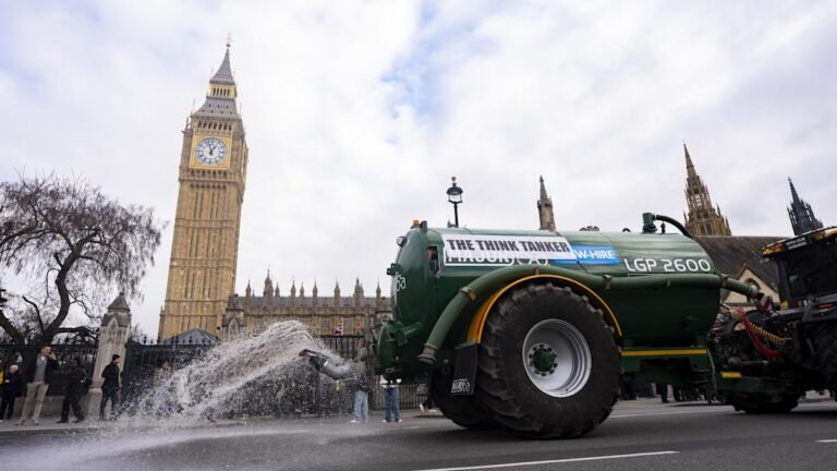 UK farming sector in crisis