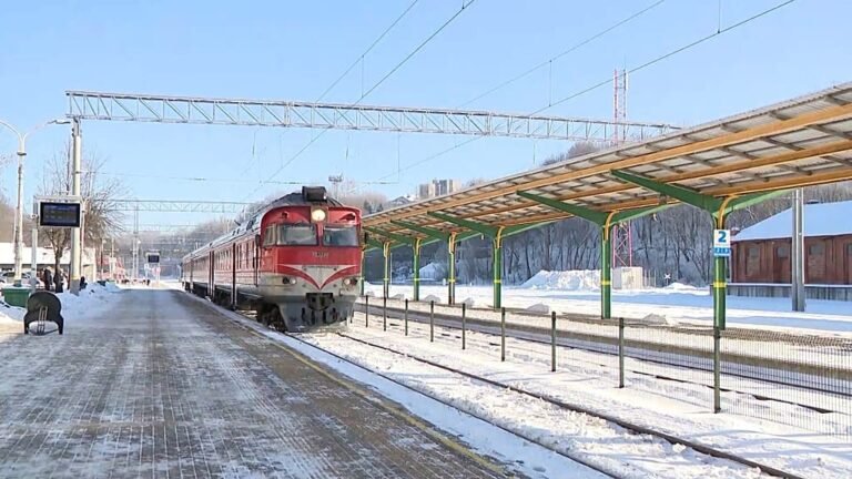 A Russian Kaliningrad transit train passes through Lithuanian territory, with a focus on regional security and cooperation to prevent incidents like the recent wargames security incident