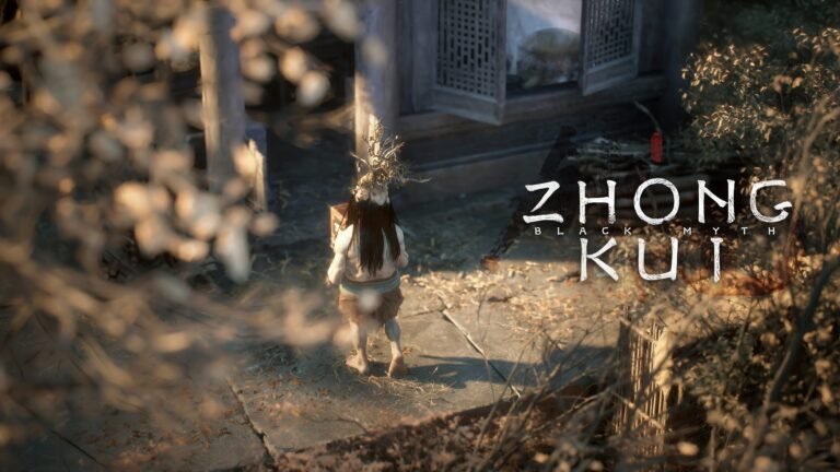 Black Myth: Zhong Kui's in-engine footage showcases the game's captivating environment, complete with intricate details and realistic colour palettes, highlighting the primary keyword phrase Black Myth: Zhong Kui