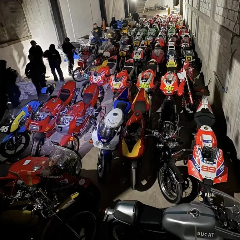 seized motorbike collection worth £30m