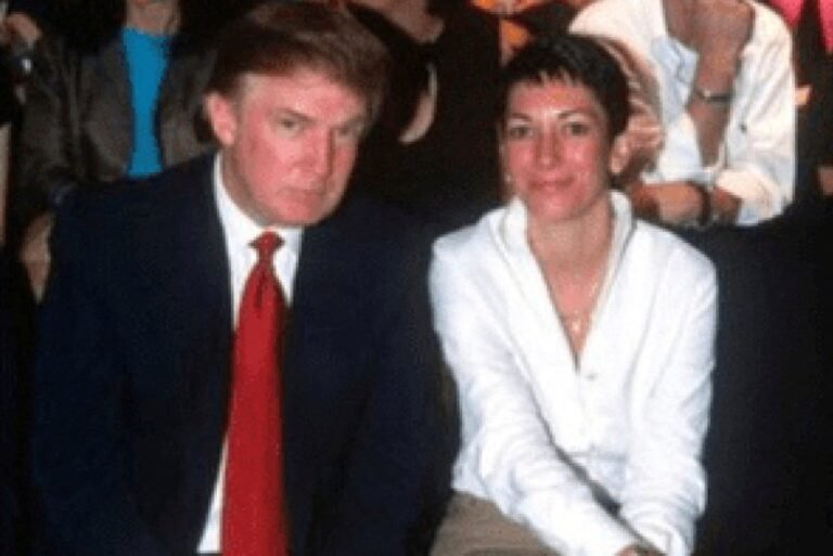 Ghislaine Maxwell and Jeffrey Epstein: a photo of the two, with a dark and ominous tone, symbolising the gravity of the situation and the need for justice, with Maxwell's behaviour and actions being scrutinised