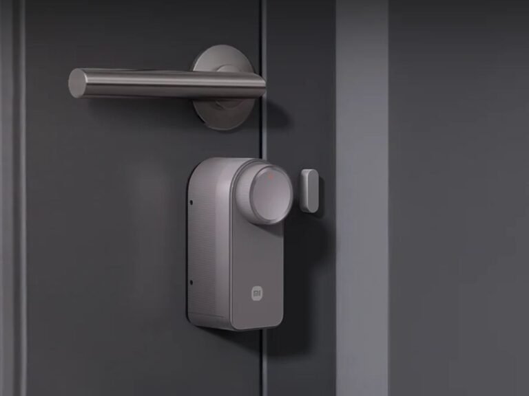 Xiaomi Self-Install Smart Lock featured image, showcasing the device's compact design and advanced fingerprint recognition technology, perfect for enhancing home security with smart lock solutions