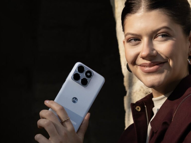 The Motorola Edge 70 Fusion smartphone is showcased in a leaked promo image, highlighting its sleek design and colour options, with the primary keyword being Motorola Edge 70 Fusion, a mid-range smartphone from Lenovo, featuring a powerful processor and ample storage, set to launch soon