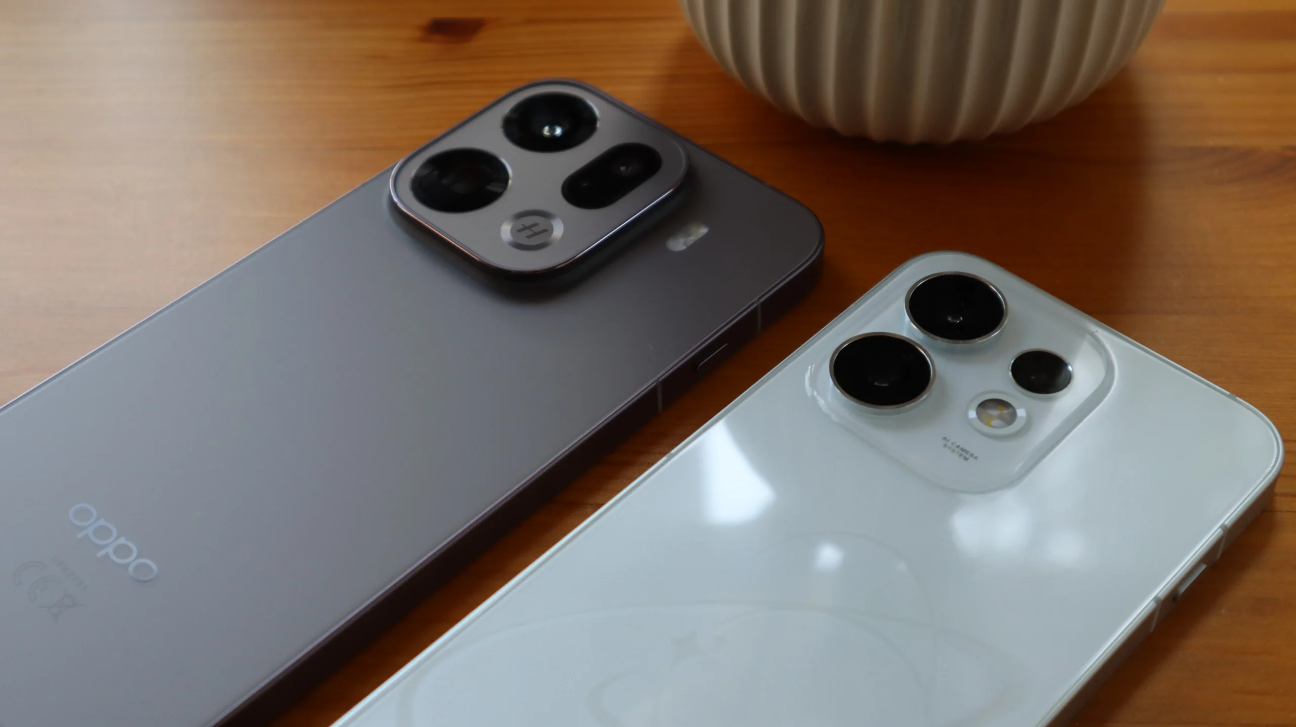 A smartphone screen showing a telephoto portrait with blurred background