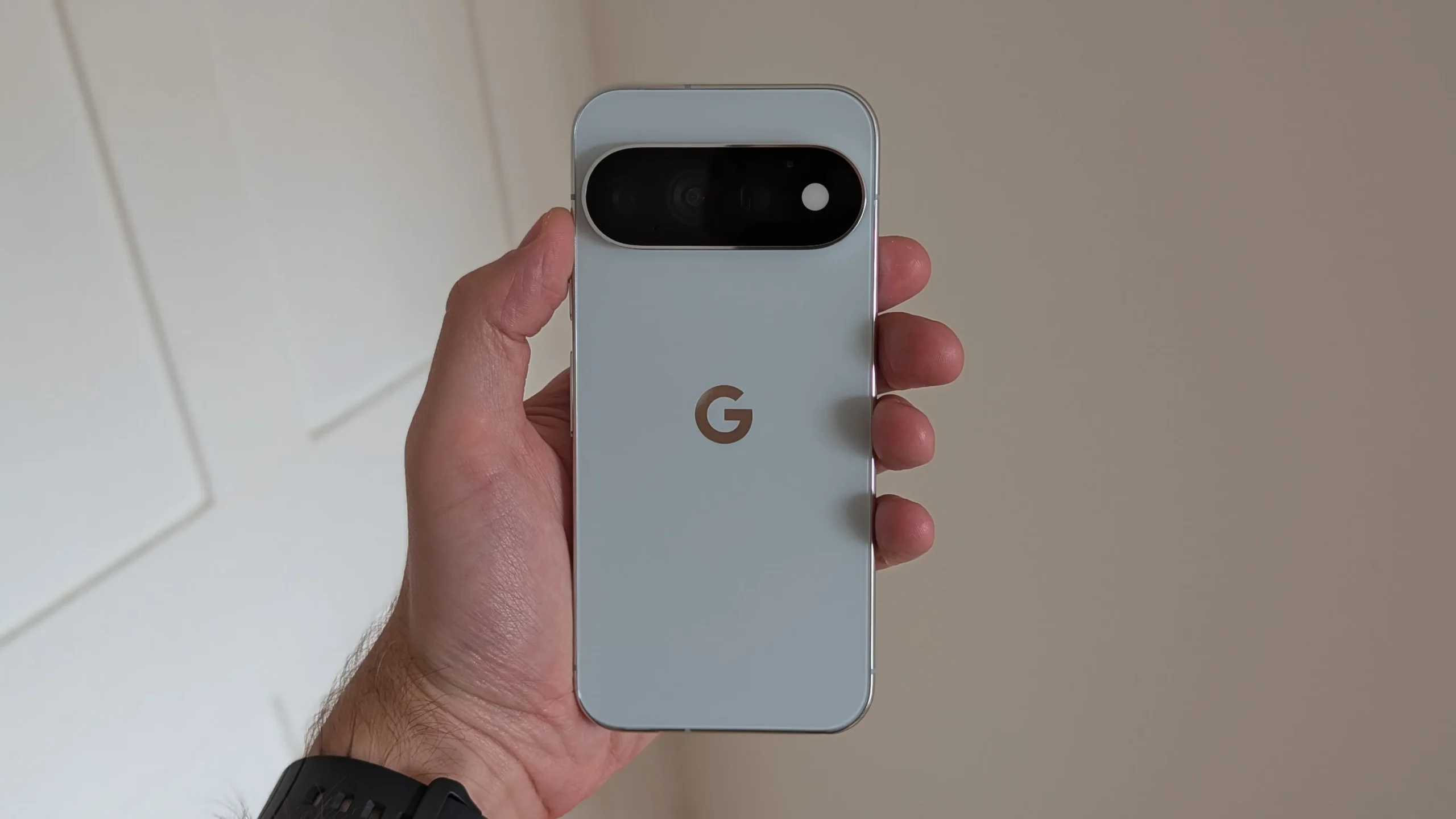Google Pixel 11 Pro smartphone showing its sleek design and camera module