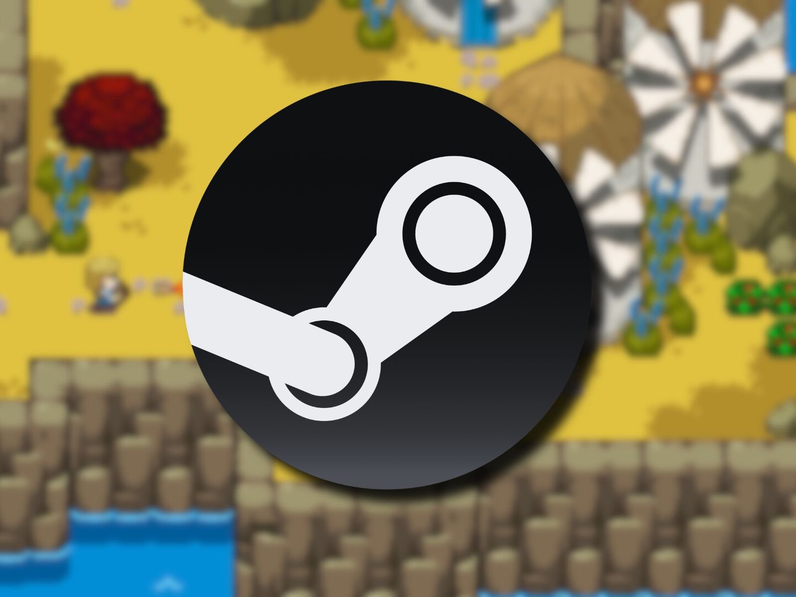 Ocean's Heart game screenshot, featuring Tilia in a vibrant, colourful environment, highlighting the game's charming graphics and immersive gameplay, with a primary focus on 2D RPG and Zelda-like games