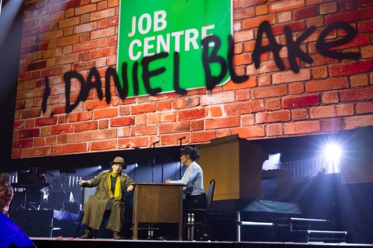 Brenda Blethyn as Vera, standing in front of the Newcastle skyline, with a determined look on her face, showcasing the programme's unique blend of intricate plots and stunning landscapes, with the primary keyword 'Vera' naturally included