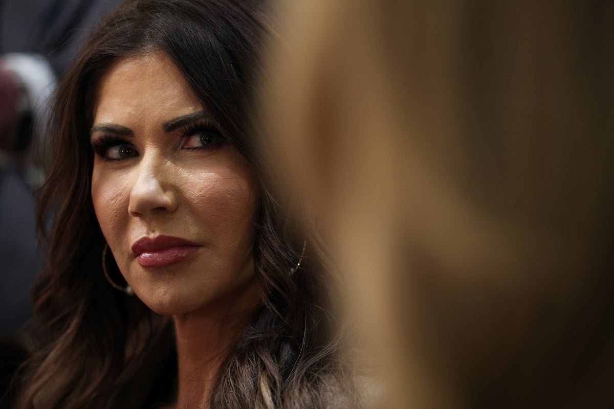 Kristi Noem faces backlash over her comment about ensuring the 'right people' elect the 'right leaders' in the midterms, sparking a debate about democracy and the electoral process with primary keyword controversy