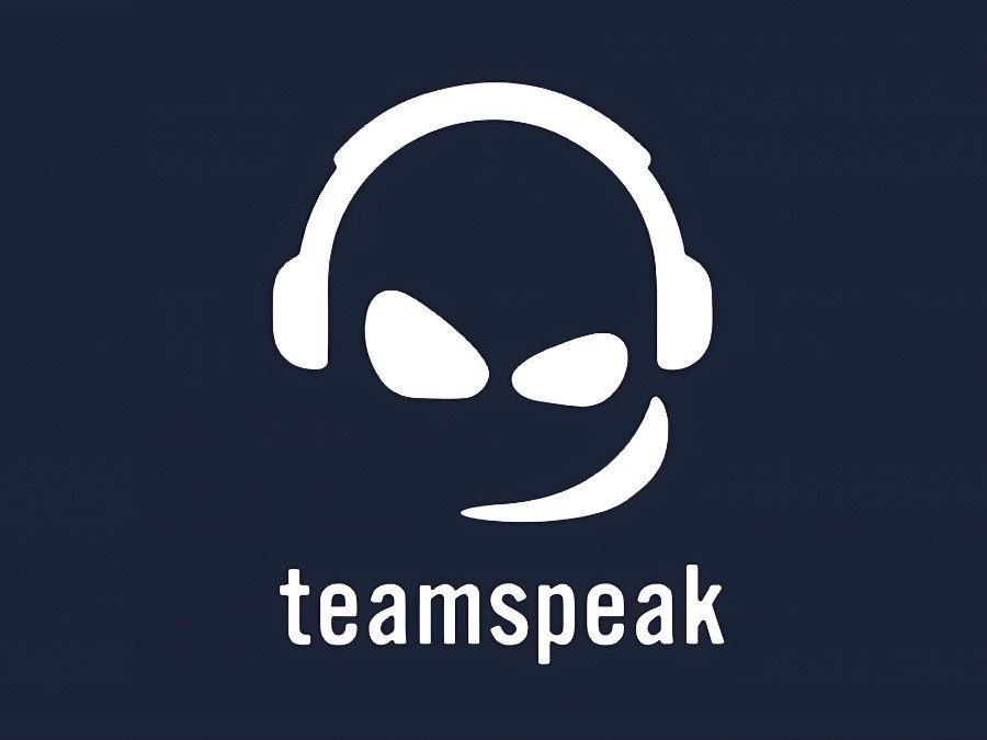 TeamSpeak logo with a graph showing a significant increase in new users, highlighting the platform's growing popularity as a reliable communication tool