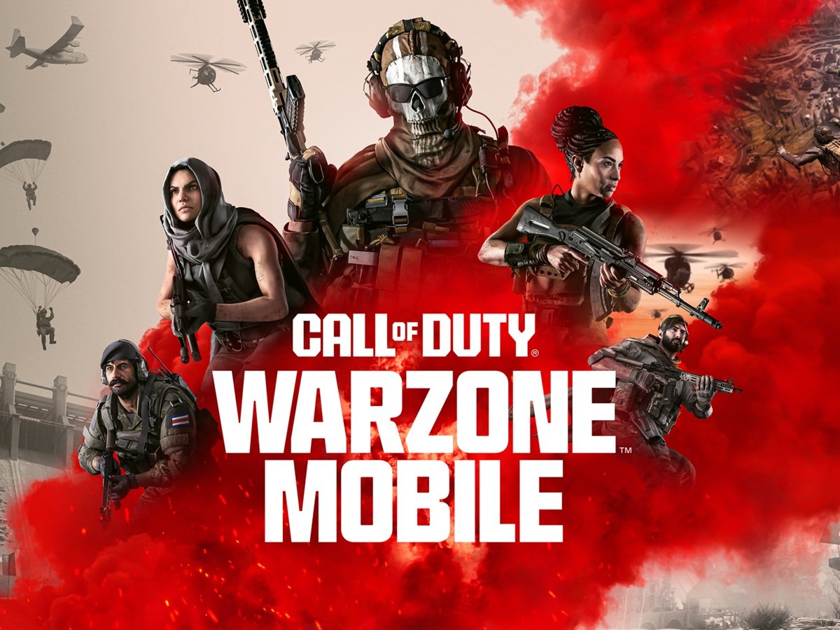 Call of Duty Warzone Mobile game screenshot with a red X marked through it, indicating the game's closure. The image shows a battle royale scene with players fighting in a war-torn city. The game's logo is visible in the top left corner, with a countdown timer in the bottom right corner. The image is a reminder of the game's popularity and the impact of its closure on the gaming community