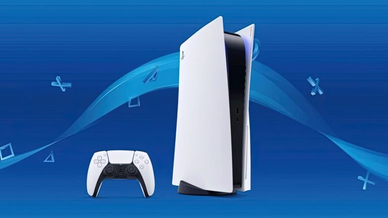 A close-up of the PlayStation 5 console, with a focus on its sleek design and advanced hardware, highlighting Sony's commitment to delivering high-quality products