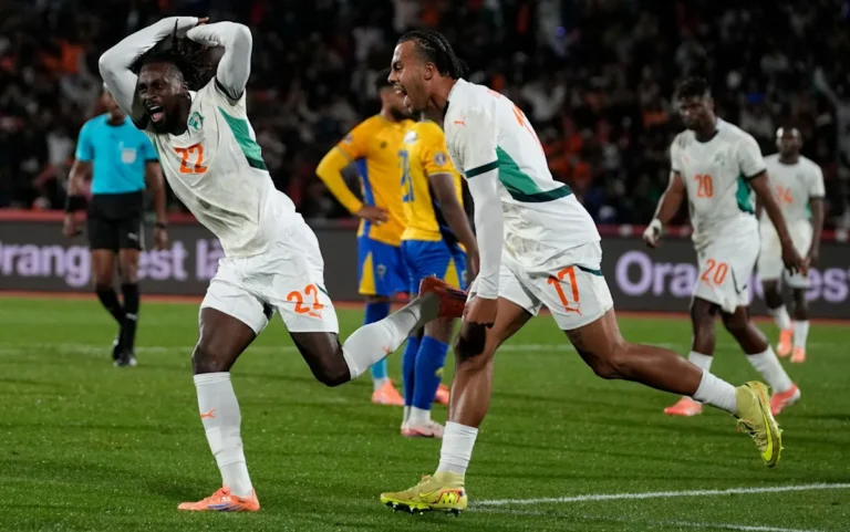 Afcon 2025 Premier League players in action