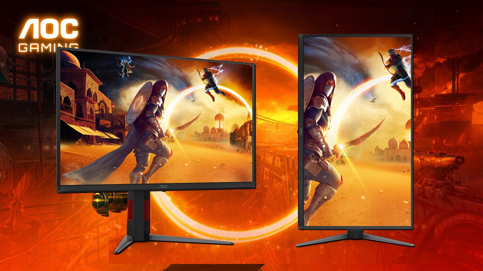 The AOC Q27G4ZD QD-OLED gaming monitor features a 3rd-gen QD-OLED panel, 280Hz refresh rate, and DisplayHDR400 certification, making it an excellent choice for gamers who want a high-performance monitor with vivid colours and deep blacks, and a peak brightness of 1000 nits.