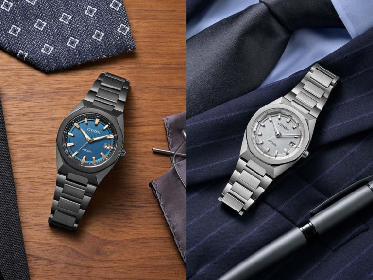 Featured image of Citizen's new Attesa Super Titanium radio-controlled watch with sapphire crystal, showcasing its sleek design and durable construction, perfect for everyday wear in the UK, with a focus on radio-controlled watches