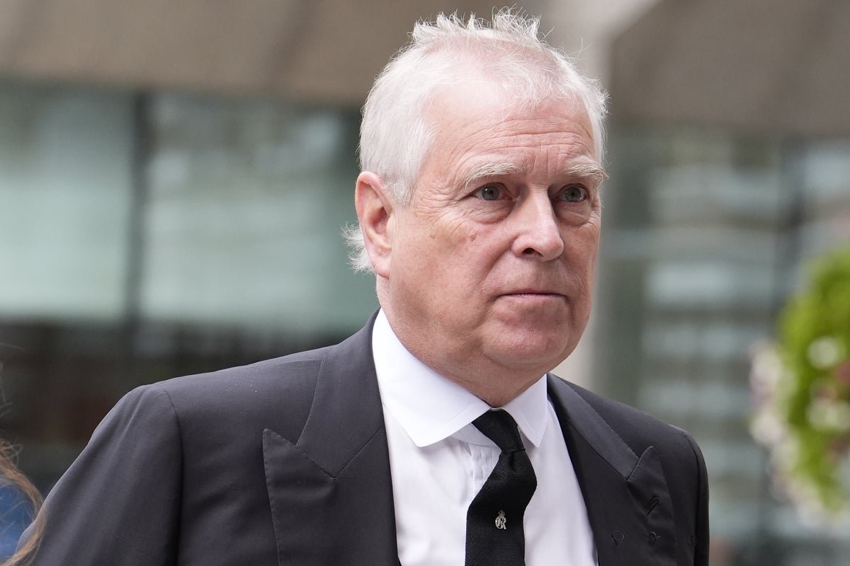 A photo of Prince Andrew, with a caption describing the recent developments in the Epstein case, including the arrest of the former prince and the allegations against him, with a focus on the primary keyword phrase Epstein files