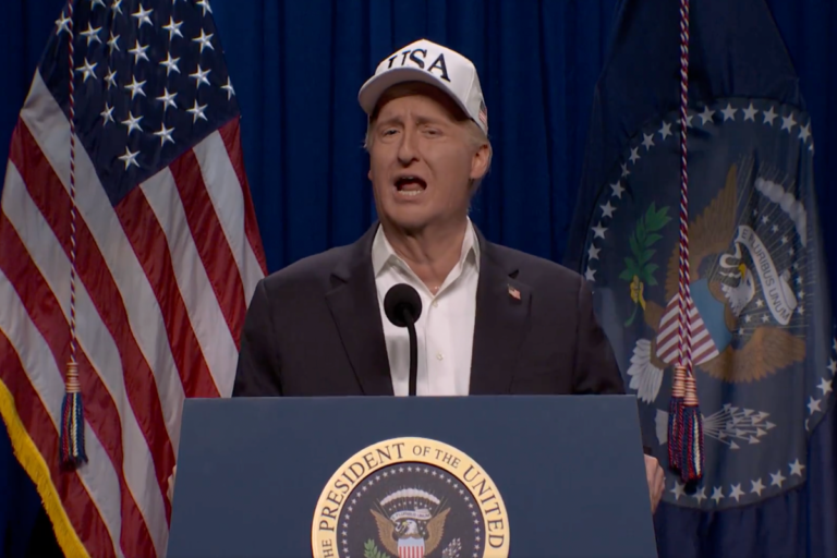 SNL comedians mock Trump's 'Bored of Peace' missile strike on Iran, using satire to analyse the situation and comment on the Epstein files, in a hilarious and timely sketch that has everyone talking, with a clever use of colour and humour to make a serious point.