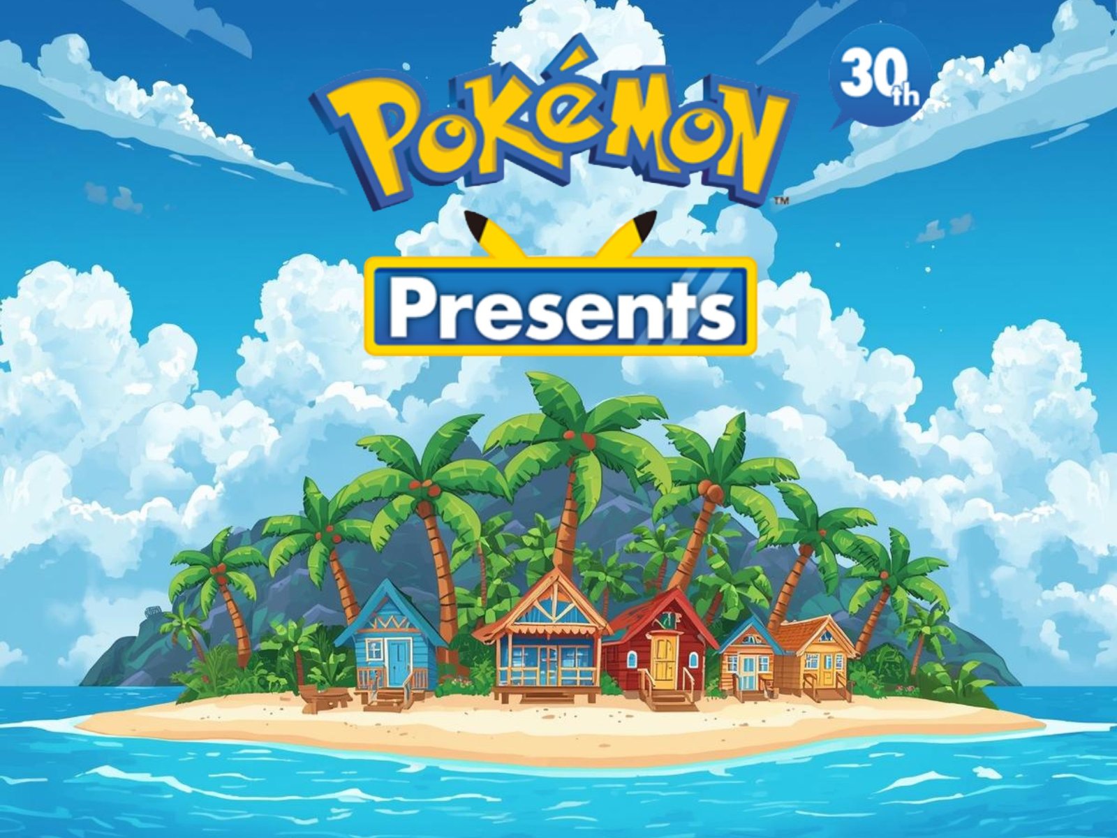 Pokémon Gen 10 Switch 2 game screenshot featuring a trainer exploring a beautiful island with vibrant colour and stunning scenery, showcasing the game's open-world design and immersive graphics