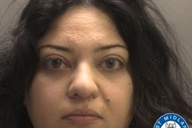 A mother holding a baby, with a blurred background to represent the devastating case of a mother found guilty of murdering her two-month-old daughter, including primary keyword child murder