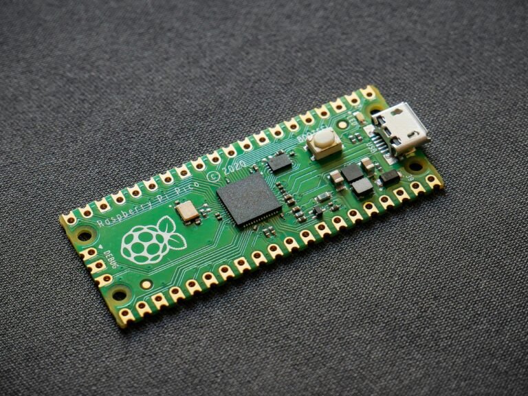 A close-up of the Raspberry Pi's processor, with a clock speed overlay, highlighting the device's overclocking potential and the primary keyword, Raspberry Pi